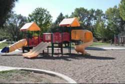 Pet friendly dog park in Taos, New Mexico:  Fred Baca Park