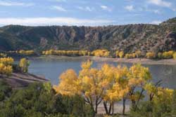 Pet friendly dog park in Taos, New Mexico: Santa Cruz Lake Recreational Area